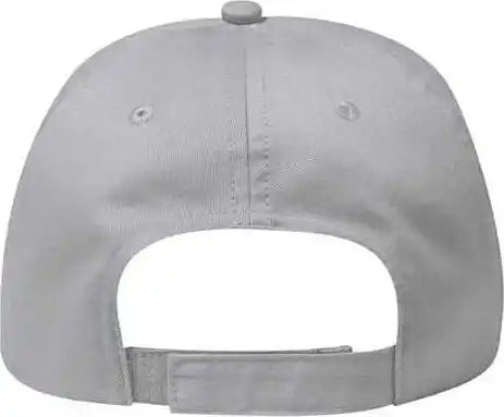 Otto 18-686 6 Panel Low Profile Baseball Cap - Gray - one Size Fits Most