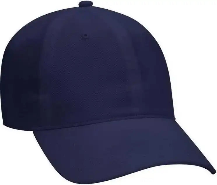 Otto 18 686 6 Panel Low Profile Baseball Cap Navy / one Size Fits Most