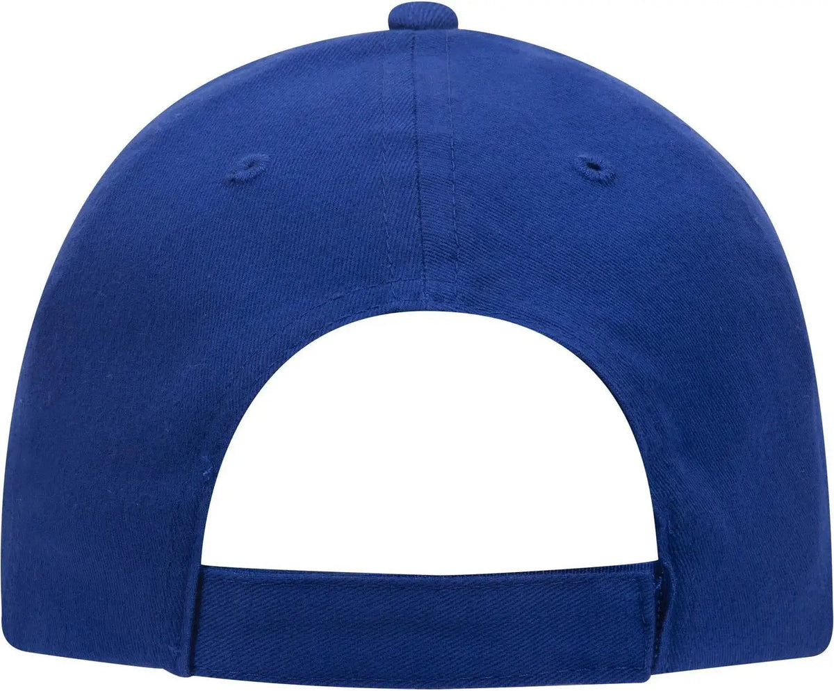 Otto 18-686 6 Panel Low Profile Baseball Cap - Royal - 1/2’’ - 7 5/8’’
