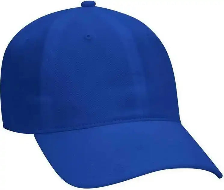 Otto 18-686 6 Panel Low Profile Baseball Cap - Royal - one Size Fits Most