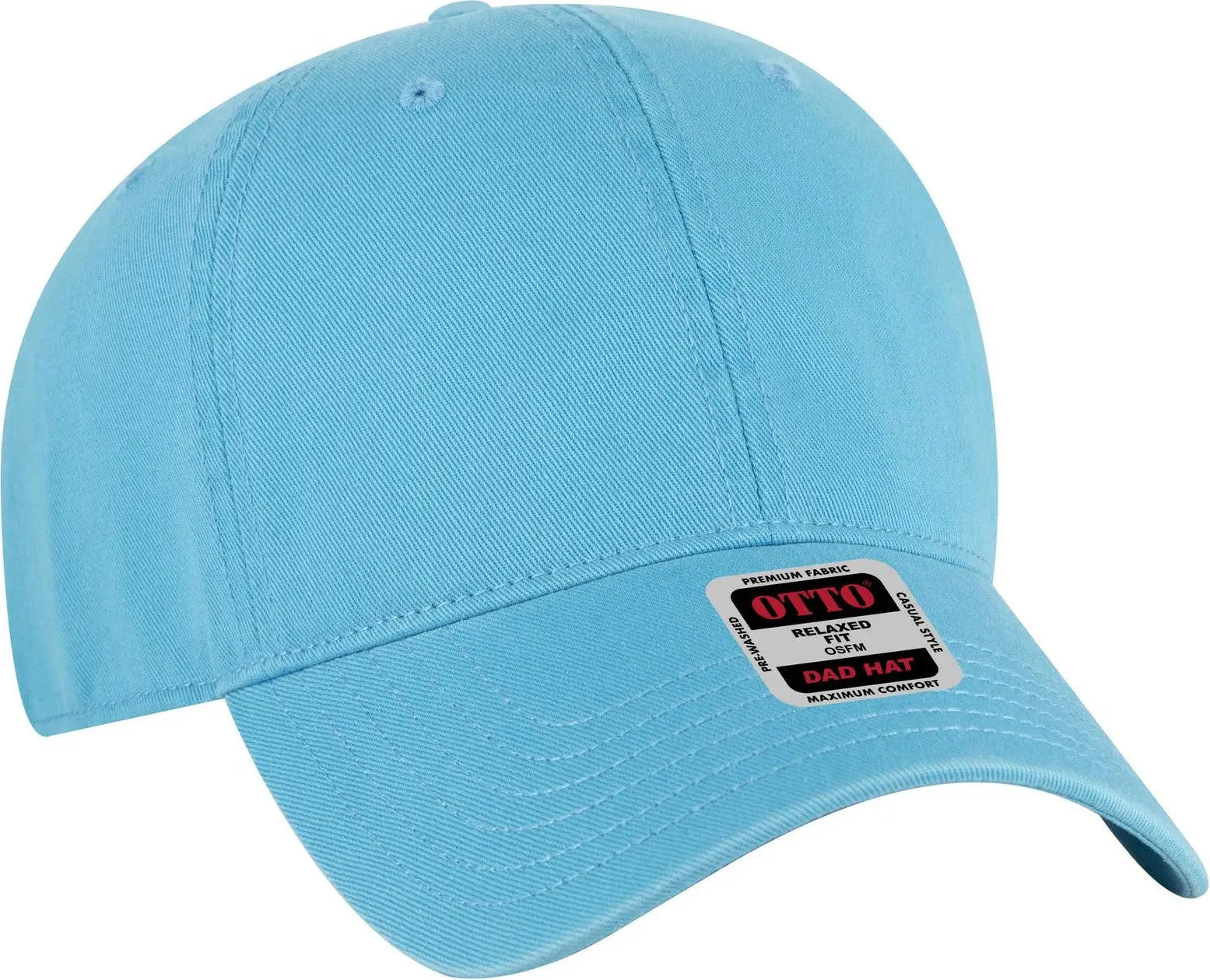 Otto 18-692 6 Panel Low Profile Dad Cap - Aqua