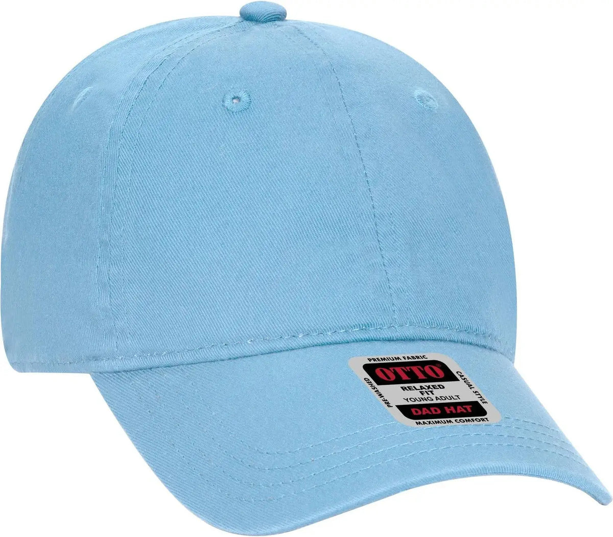 Otto 18-692 6 Panel Low Profile Dad Cap - Aqua