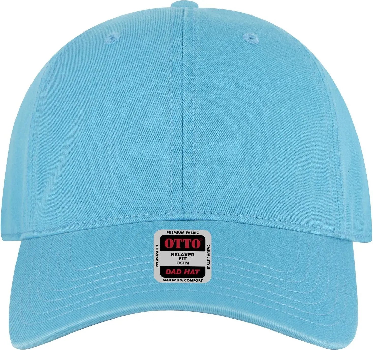 Otto 18-692 6 Panel Low Profile Dad Cap - Aqua
