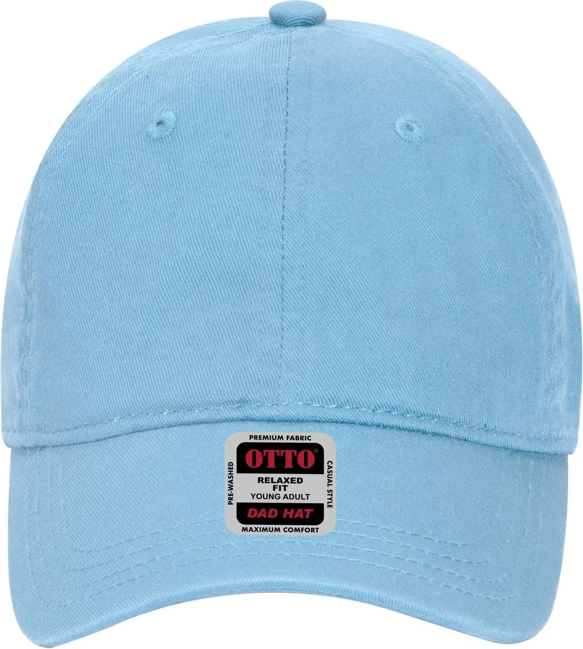 Otto 18-692 6 Panel Low Profile Dad Cap - Aqua