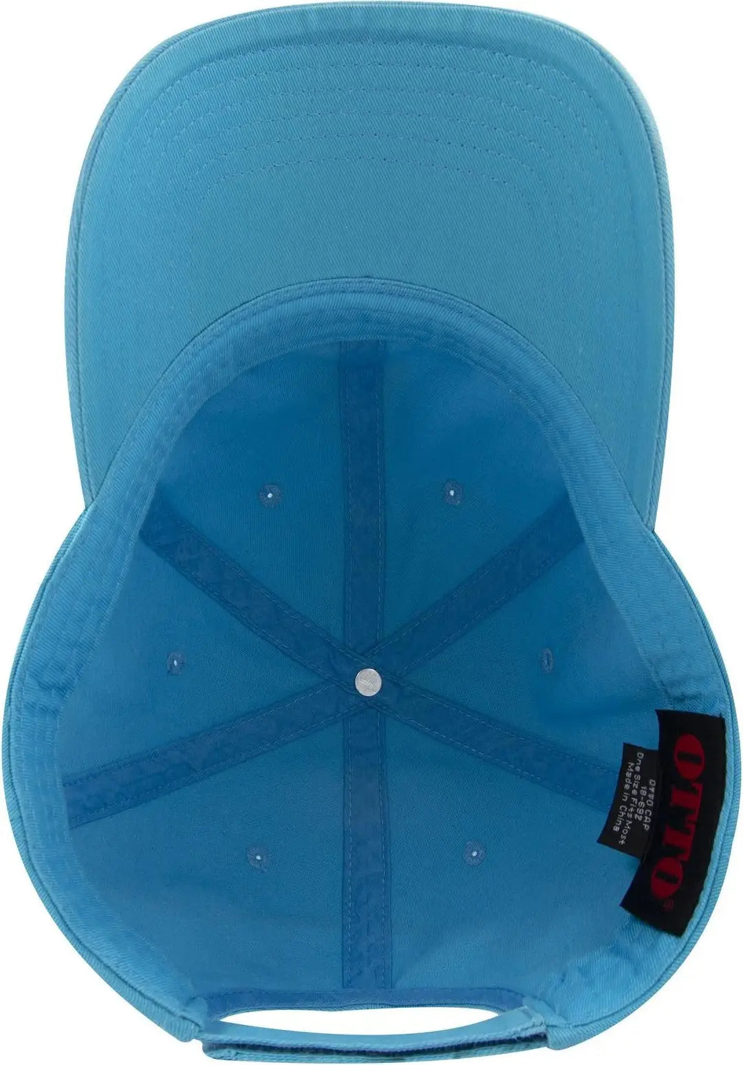 Otto 18-692 6 Panel Low Profile Dad Cap - Aqua