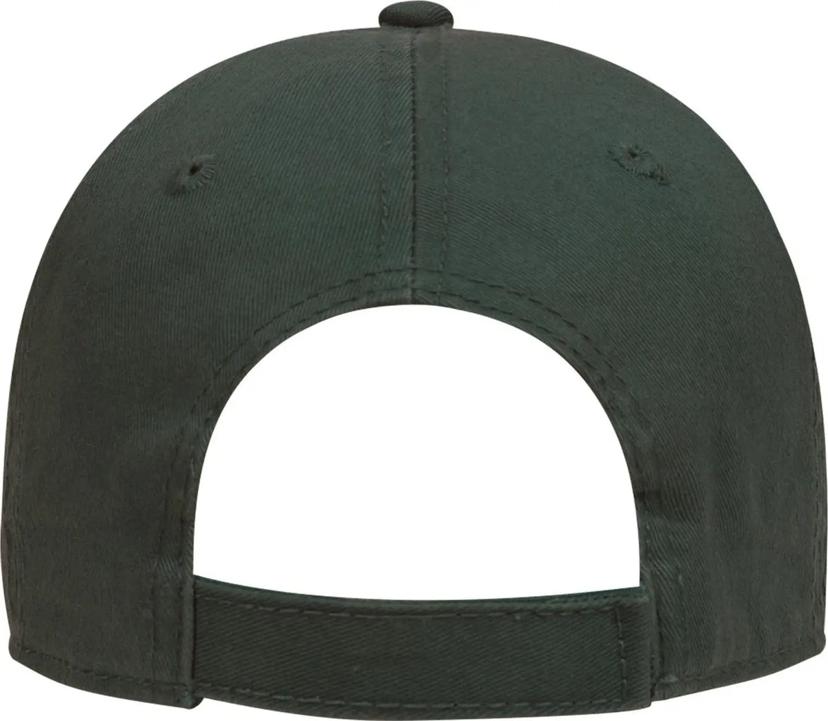 Otto 18-692 6 Panel Low Profile Dad Cap - Dk. Green - 1/2’’ - 7 5/8’’