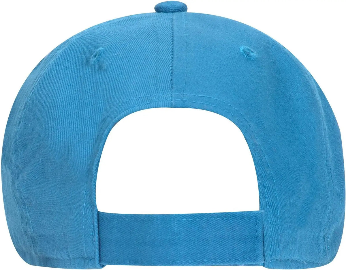 Otto 18-692 6 Panel Low Profile Dad Cap - Lake Blue