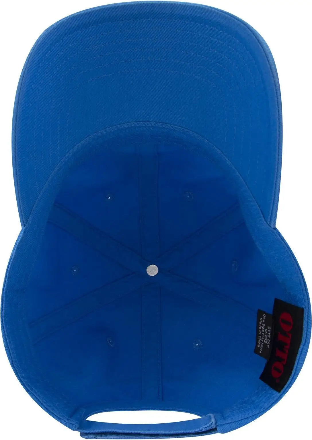 Otto 18-692 6 Panel Low Profile Dad Cap - Lake Blue
