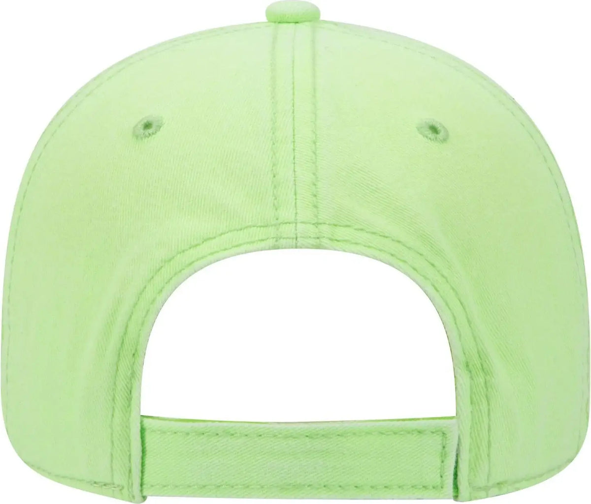 Otto 18-692 6 Panel Low Profile Dad Cap - N. Green - 1/2’’ - 7 5/8’’