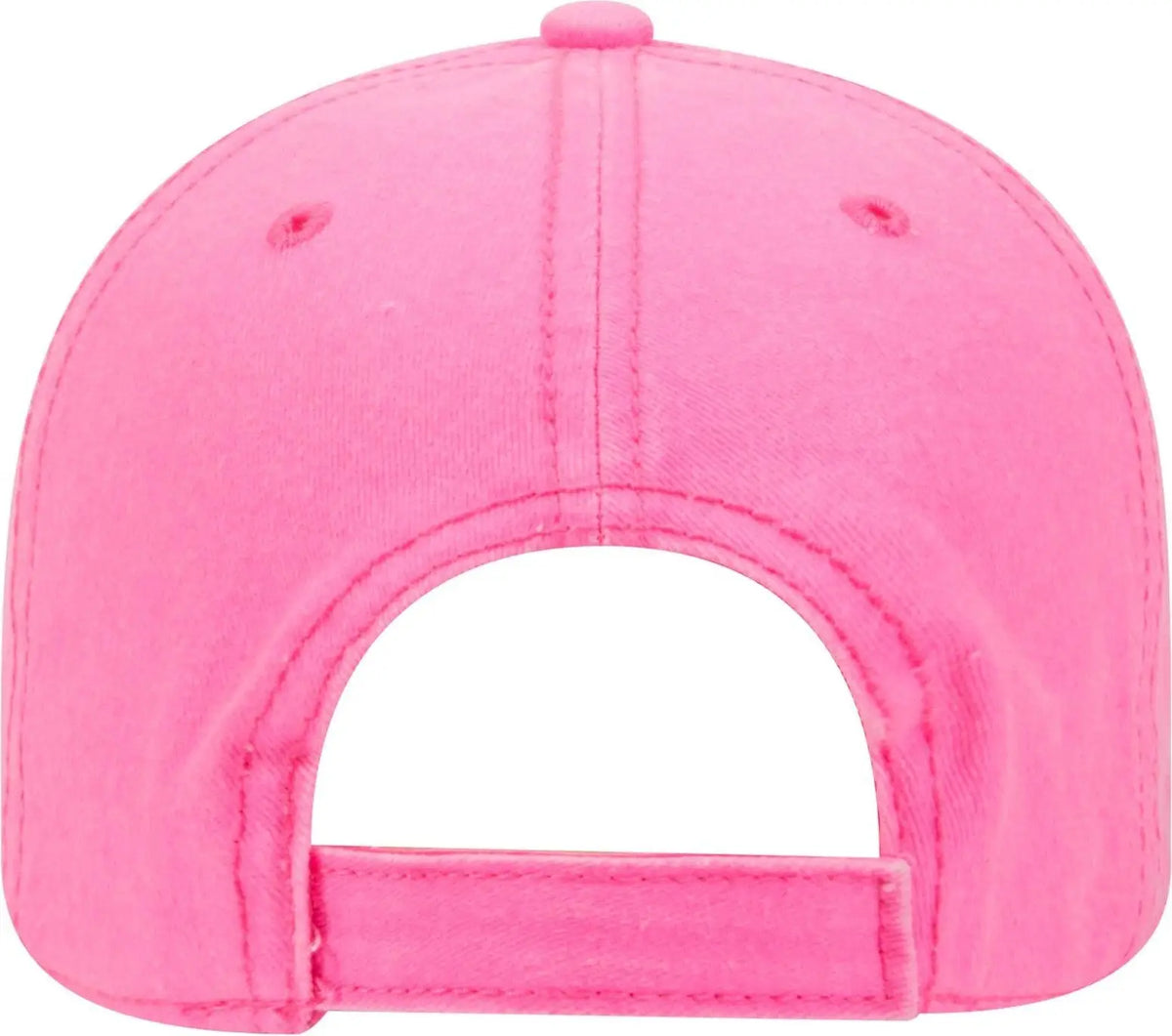 Otto 18-692 6 Panel Low Profile Dad Cap - N. Pink - 1/2’’ - 7 5/8’’