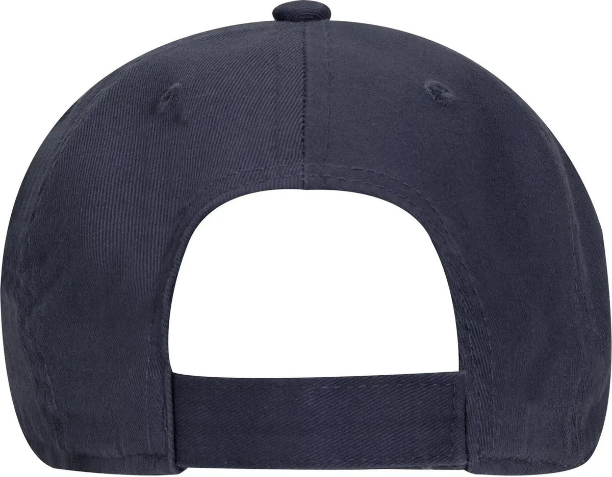 Otto 18-692 6 Panel Low Profile Dad Cap - Navy