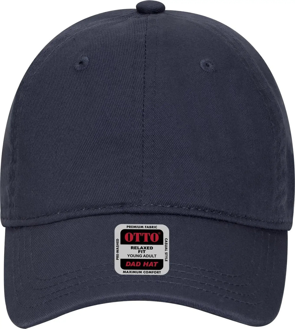 Otto 18-692 6 Panel Low Profile Dad Cap - Navy