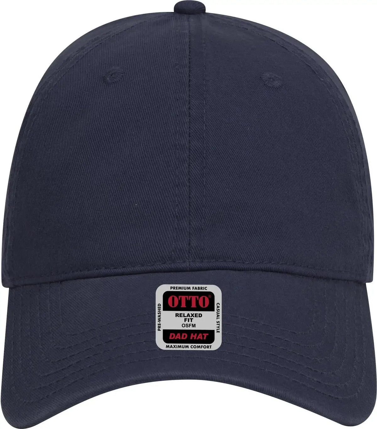 Otto 18-692 6 Panel Low Profile Dad Cap - Navy