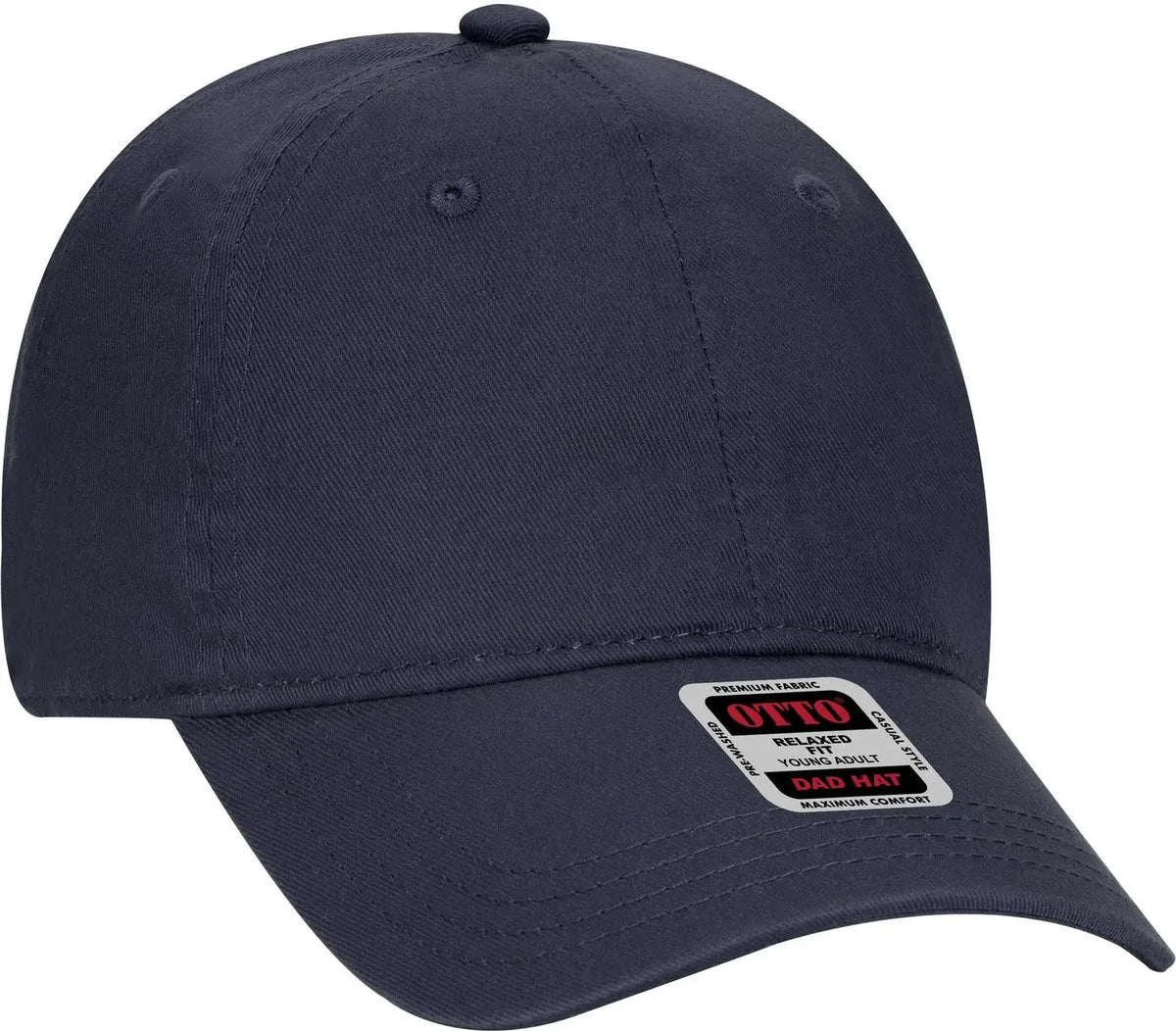 Otto 18-692 6 Panel Low Profile Dad Cap - Navy