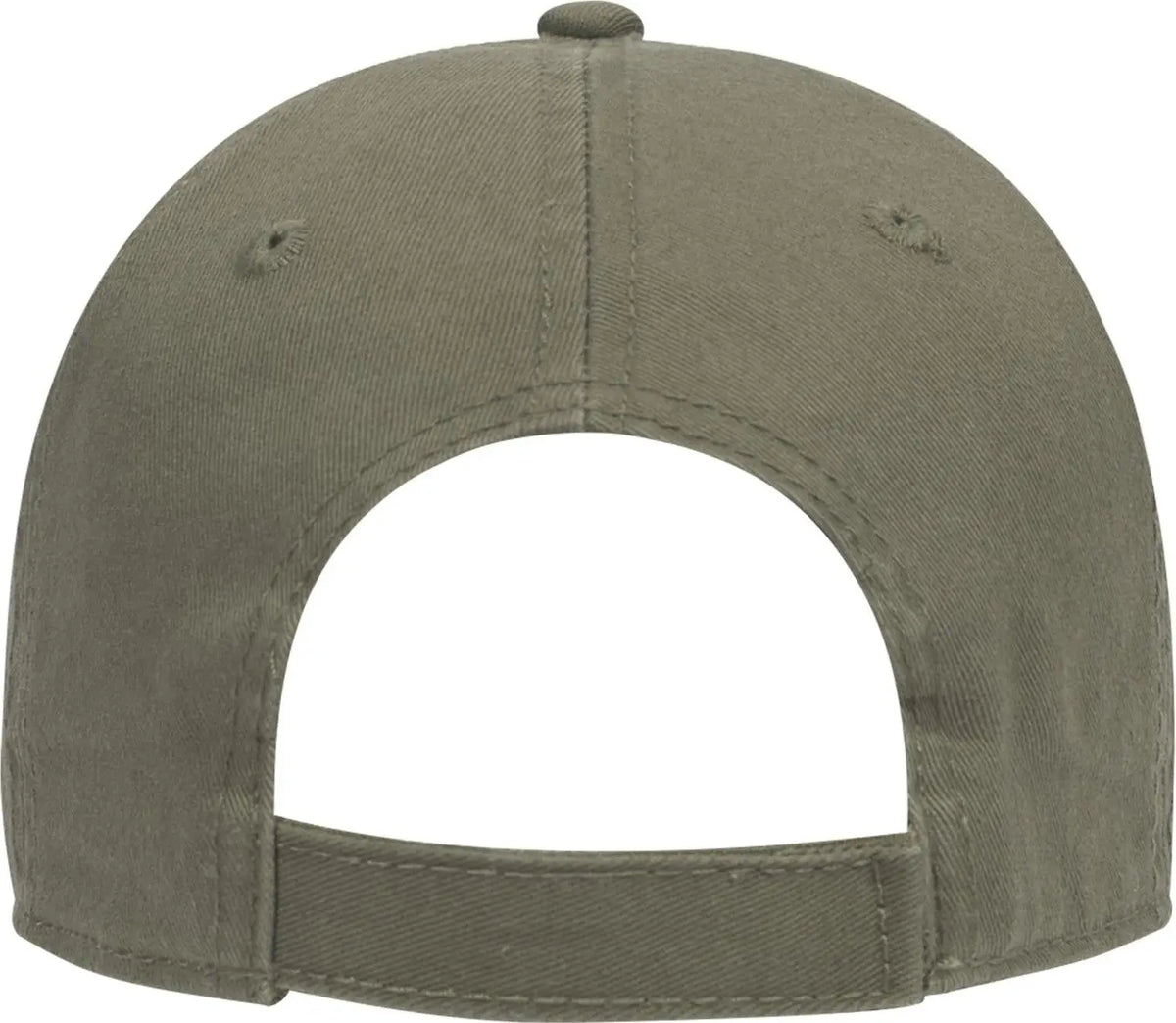 Otto 18-692 6 Panel Low Profile Dad Cap - Ol. Green - 1/2’’ - 7 5/8’’