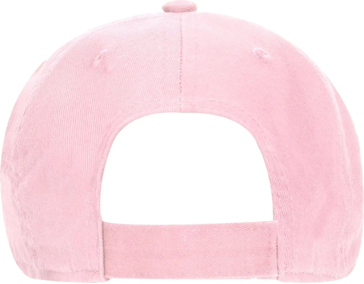 Otto 18-692 6 Panel Low Profile Dad Cap - Pink