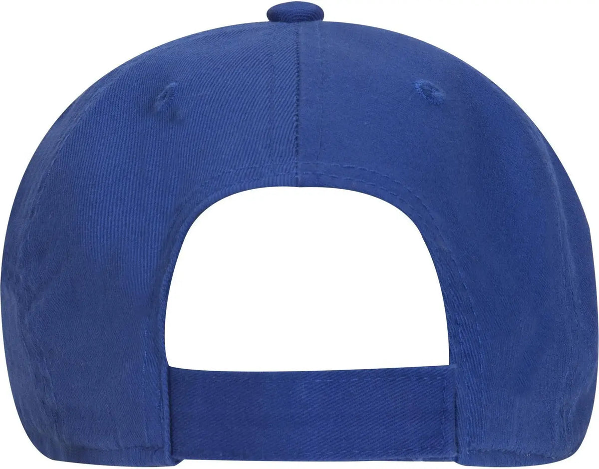 Otto 18-692 6 Panel Low Profile Dad Cap - Royal
