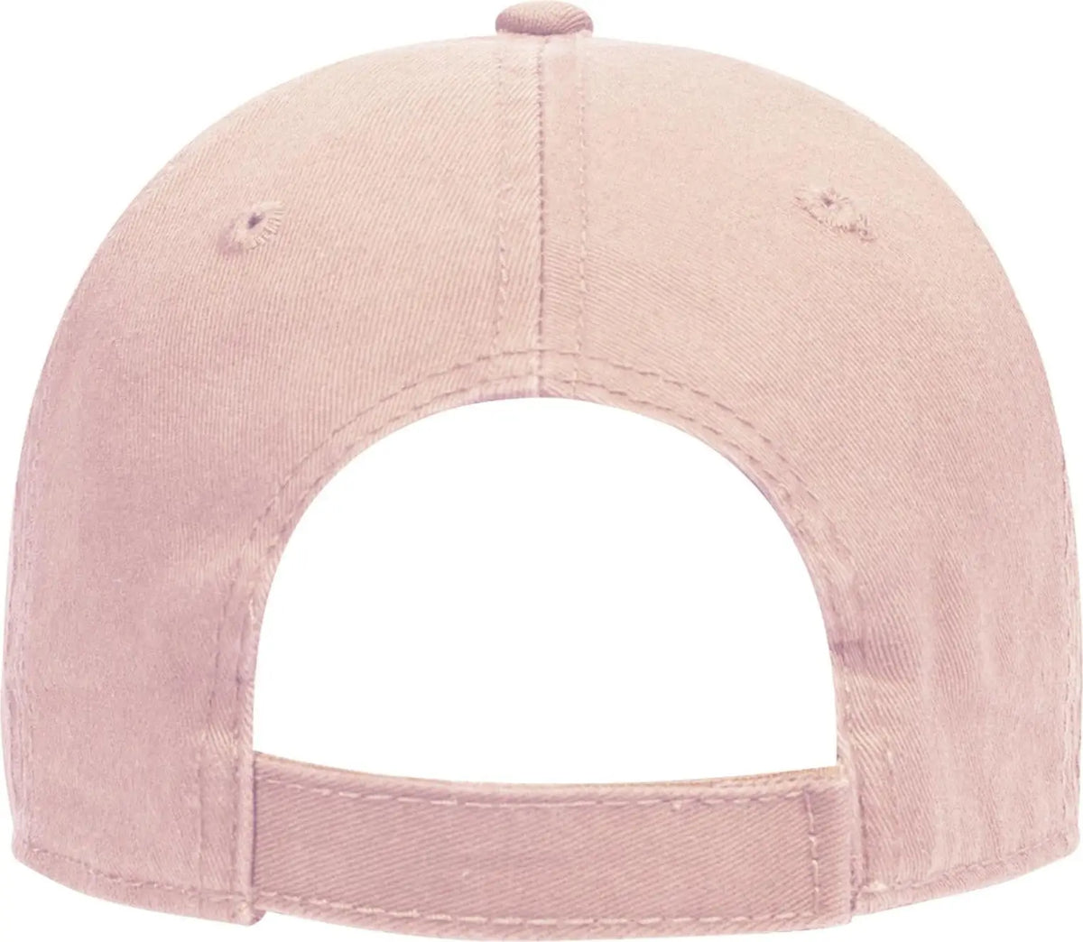 Otto 18-692 6 Panel Low Profile Dad Cap - Soft Pink - 1/2’’ - 7 5/8’’