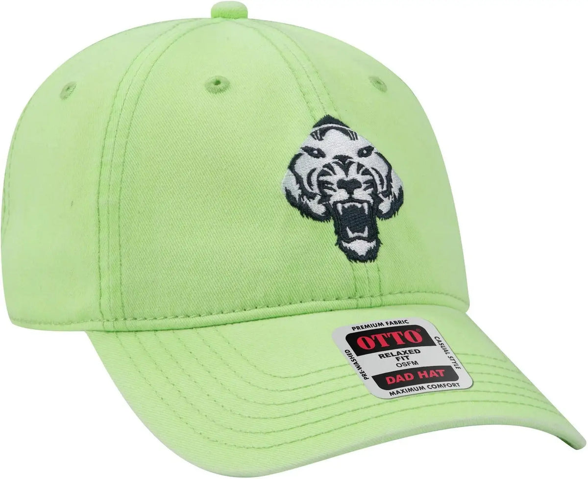 Otto 18-692 6 Panel Low Profile Dad Cap - White - 1/2’’ - 7 5/8’’