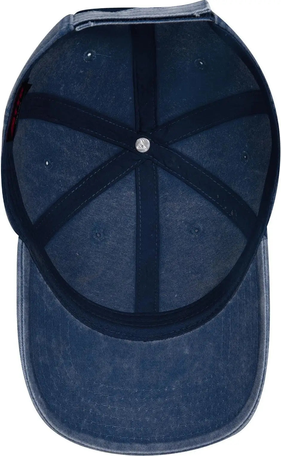 Otto 18-711 6 Panel Low Profile Dad Cap - Navy - 1/2’’ - 7 5/8’’