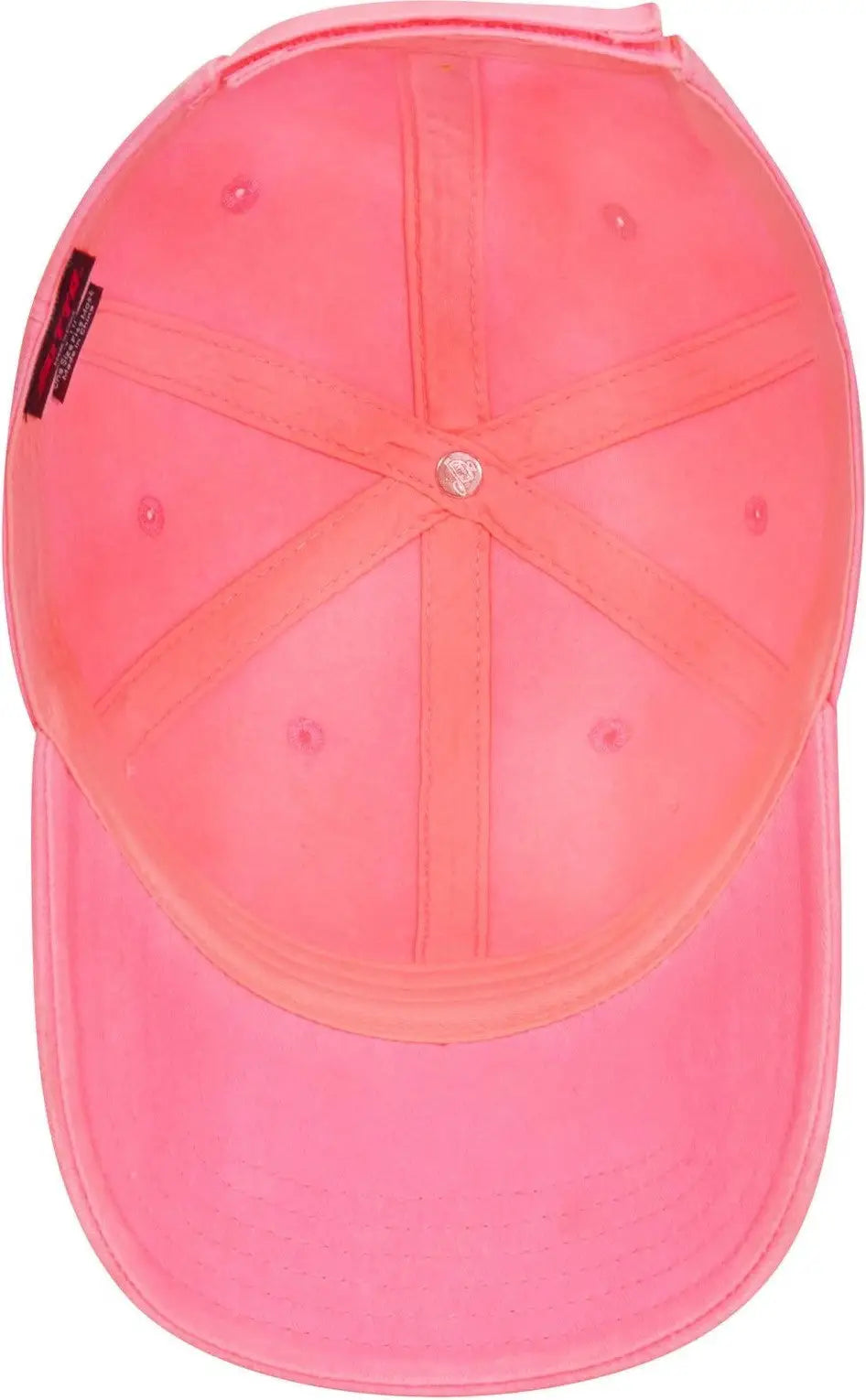 Otto 18-711 6 Panel Low Profile Dad Cap - Pink - 1/2’’ - 7 5/8’’