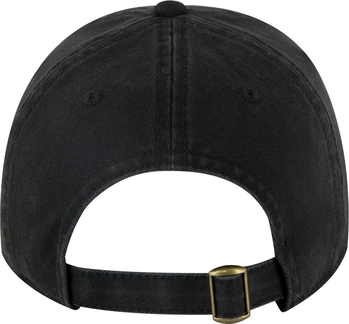 Otto 18-772 6 Panel Low Profile Dad Cap - Black