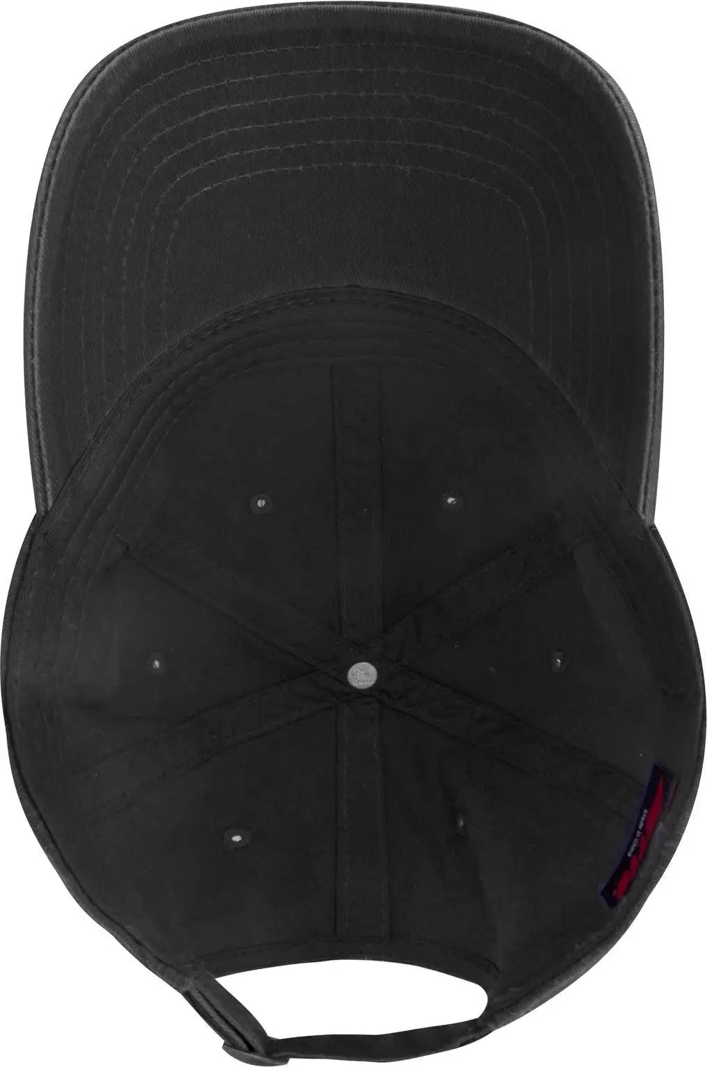 Otto 18-772 6 Panel Low Profile Dad Cap - Black