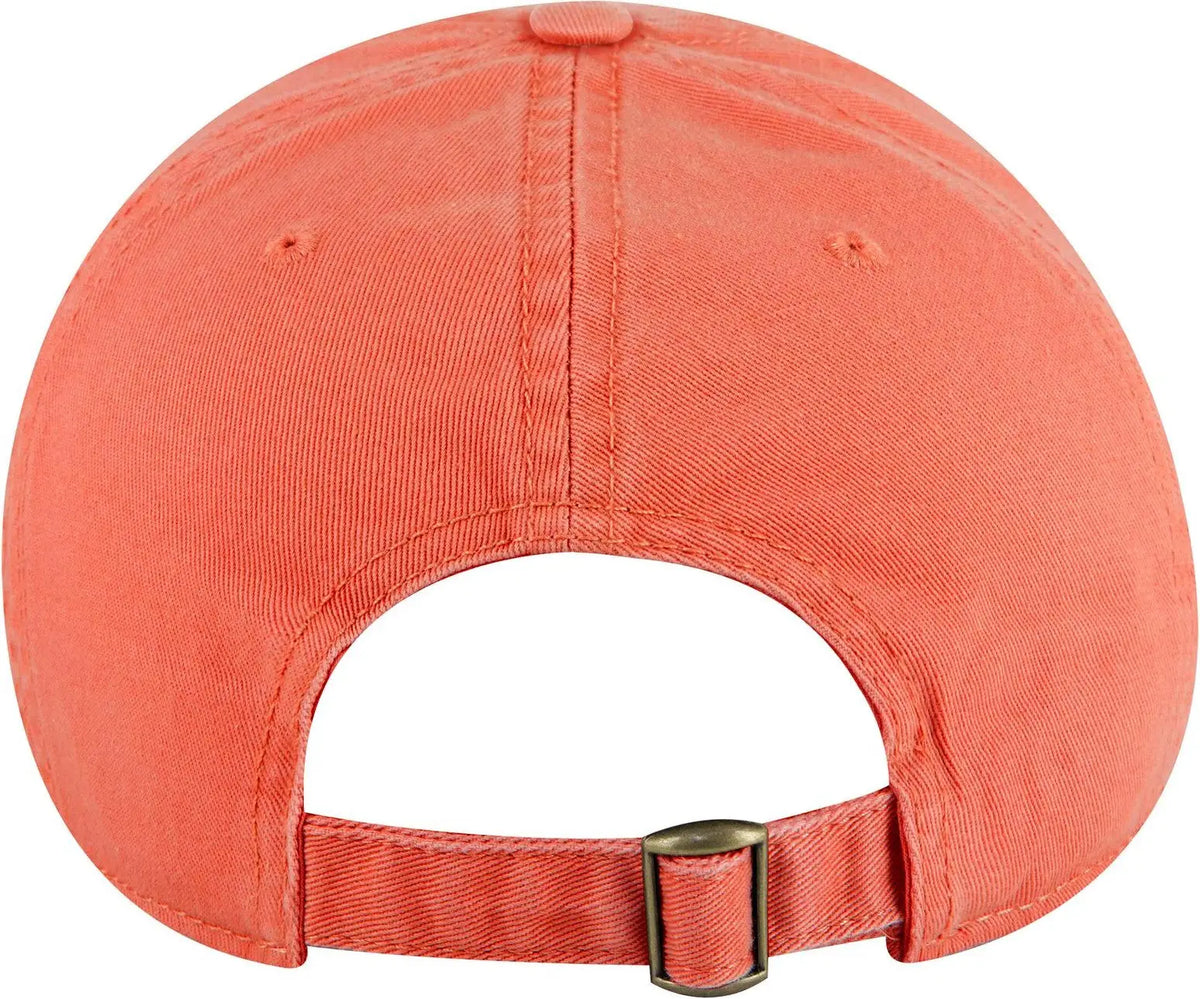 Otto 18-772 6 Panel Low Profile Dad Cap - Coral - 1/2’’ - 7 5/8’’