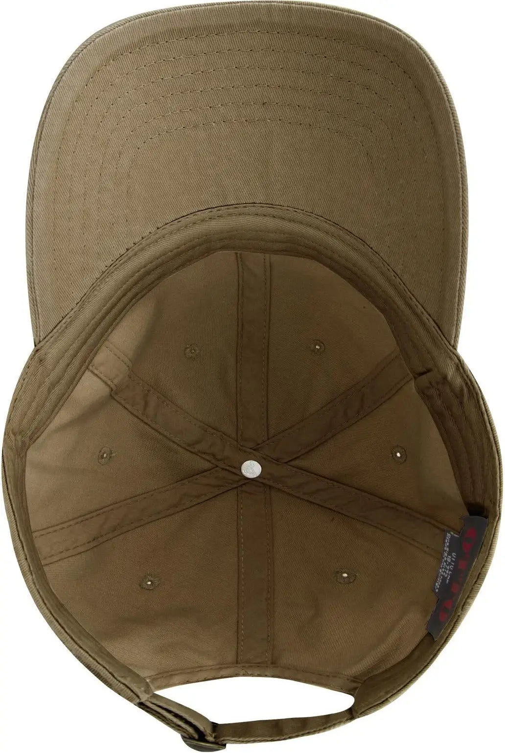 Otto 18-772 6 Panel Low Profile Dad Cap - Coyote Brown - 1/2’’ - 7 5/8’’