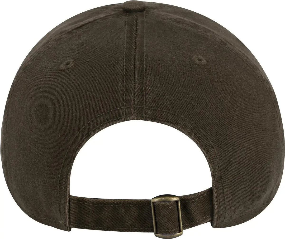 Otto 18-772 6 Panel Low Profile Dad Cap - Dk. Ol. Green - 1/2’’ - 7 5/8’’