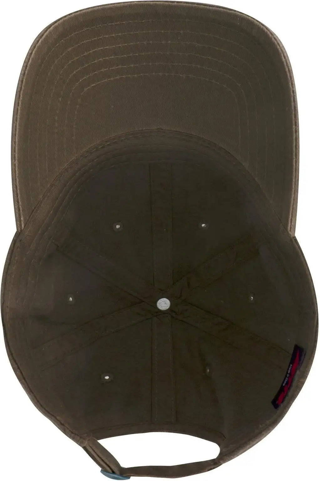 Otto 18-772 6 Panel Low Profile Dad Cap - Dk. Ol. Green - 1/2’’ - 7 5/8’’