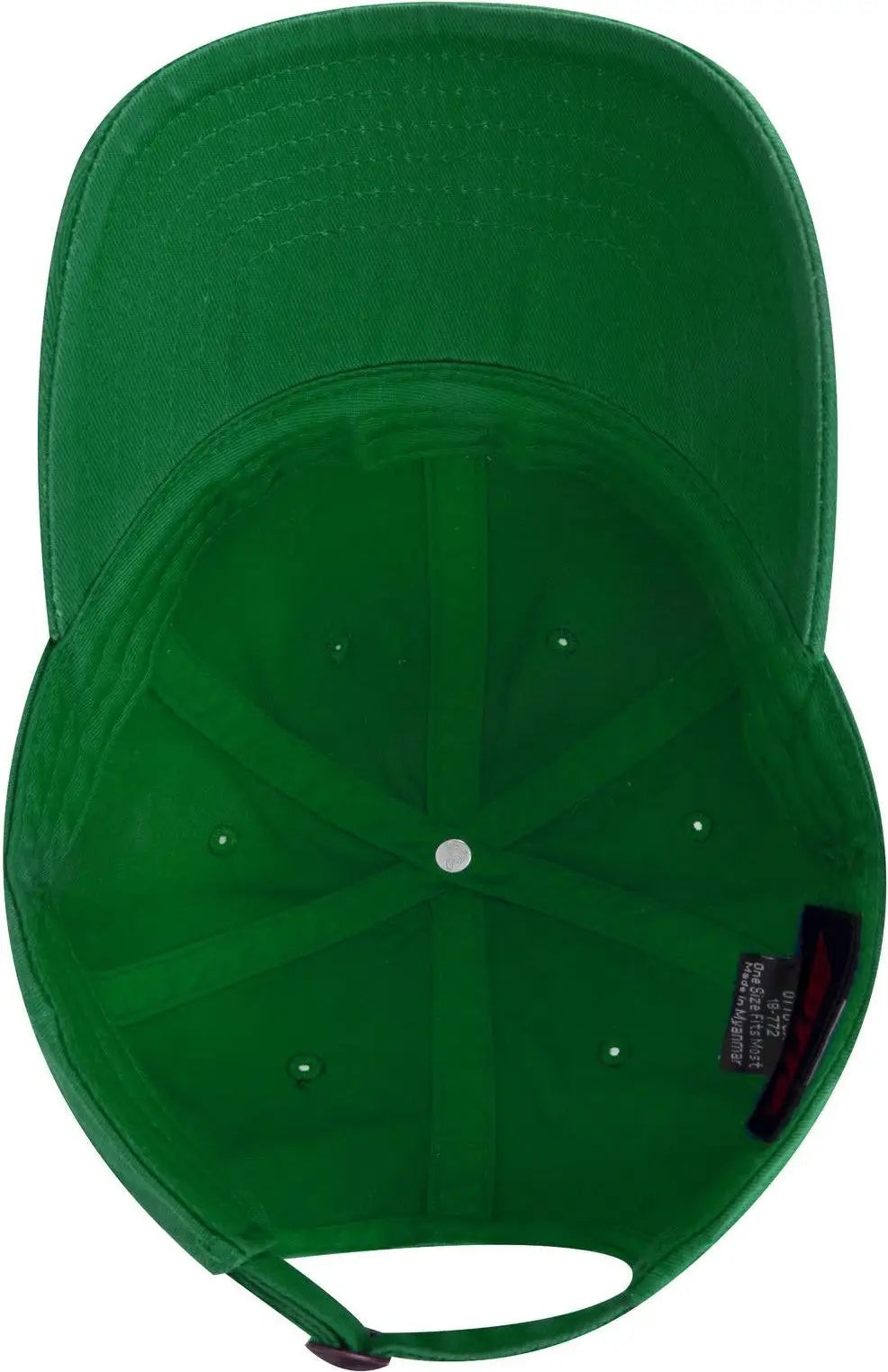 Otto 18-772 6 Panel Low Profile Dad Cap - Kelly - 1/2’’ - 7 5/8’’