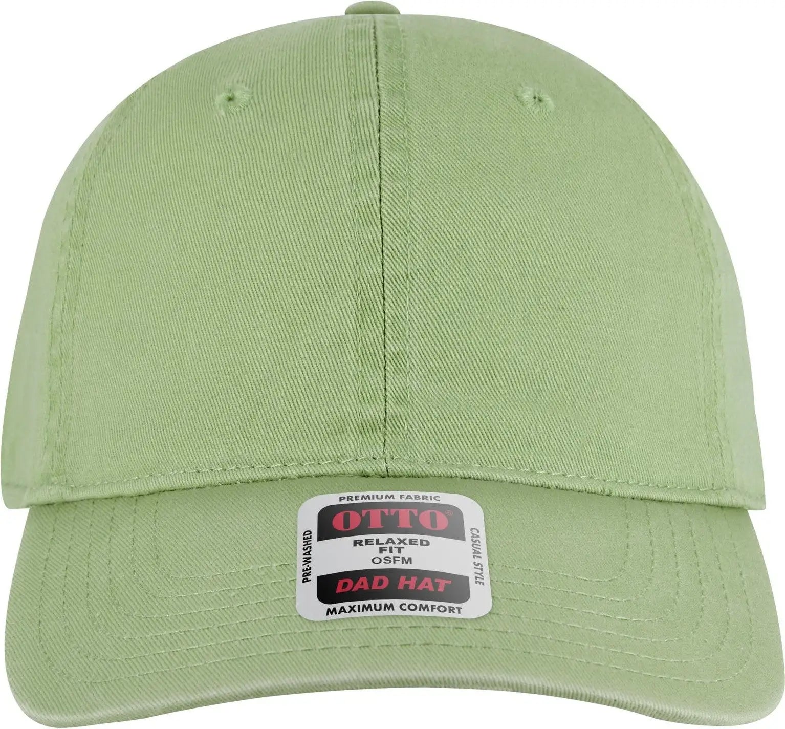 Otto 18-772 6 Panel Low Profile Dad Cap - Mint - 1/2’’ - 7 5/8’’