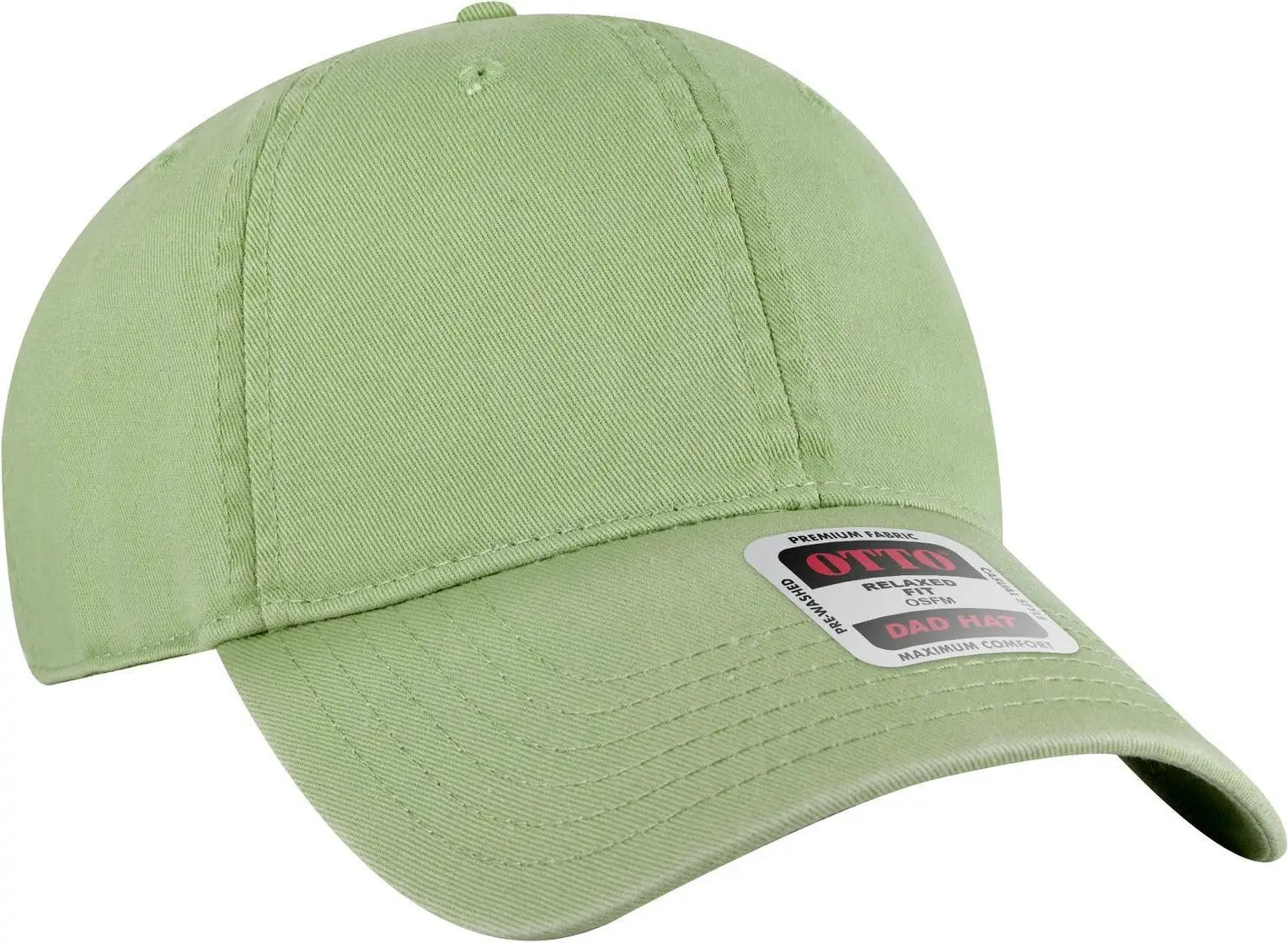 Otto 18-772 6 Panel Low Profile Dad Cap - Mint