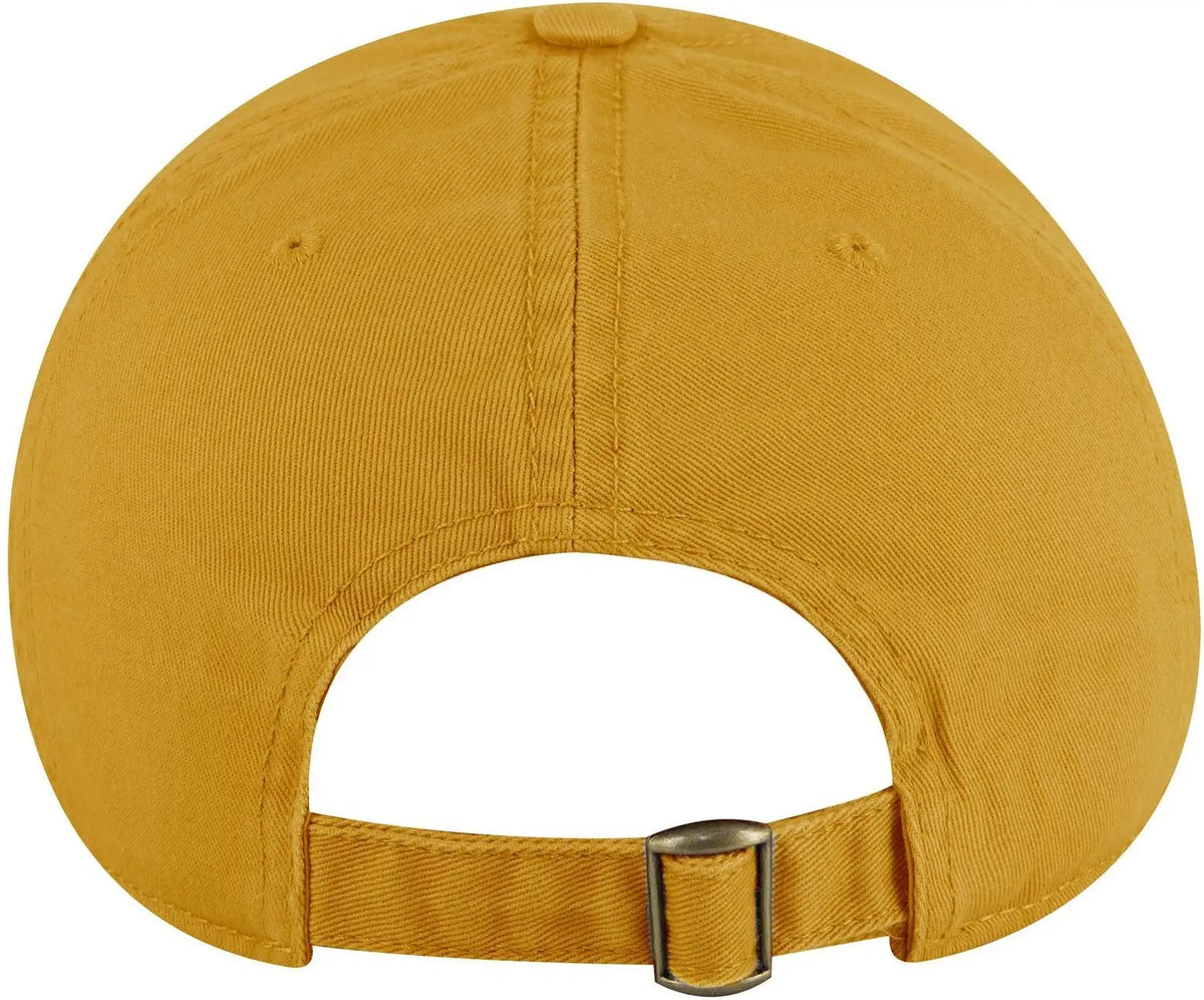 Otto 18-772 6 Panel Low Profile Dad Cap - Mustard - 1/2’’ - 7 5/8’’
