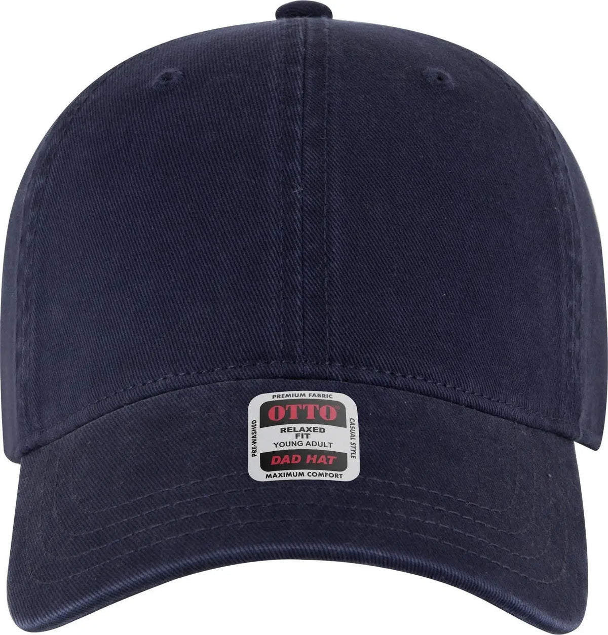 Otto 18-772 6 Panel Low Profile Dad Cap - Navy