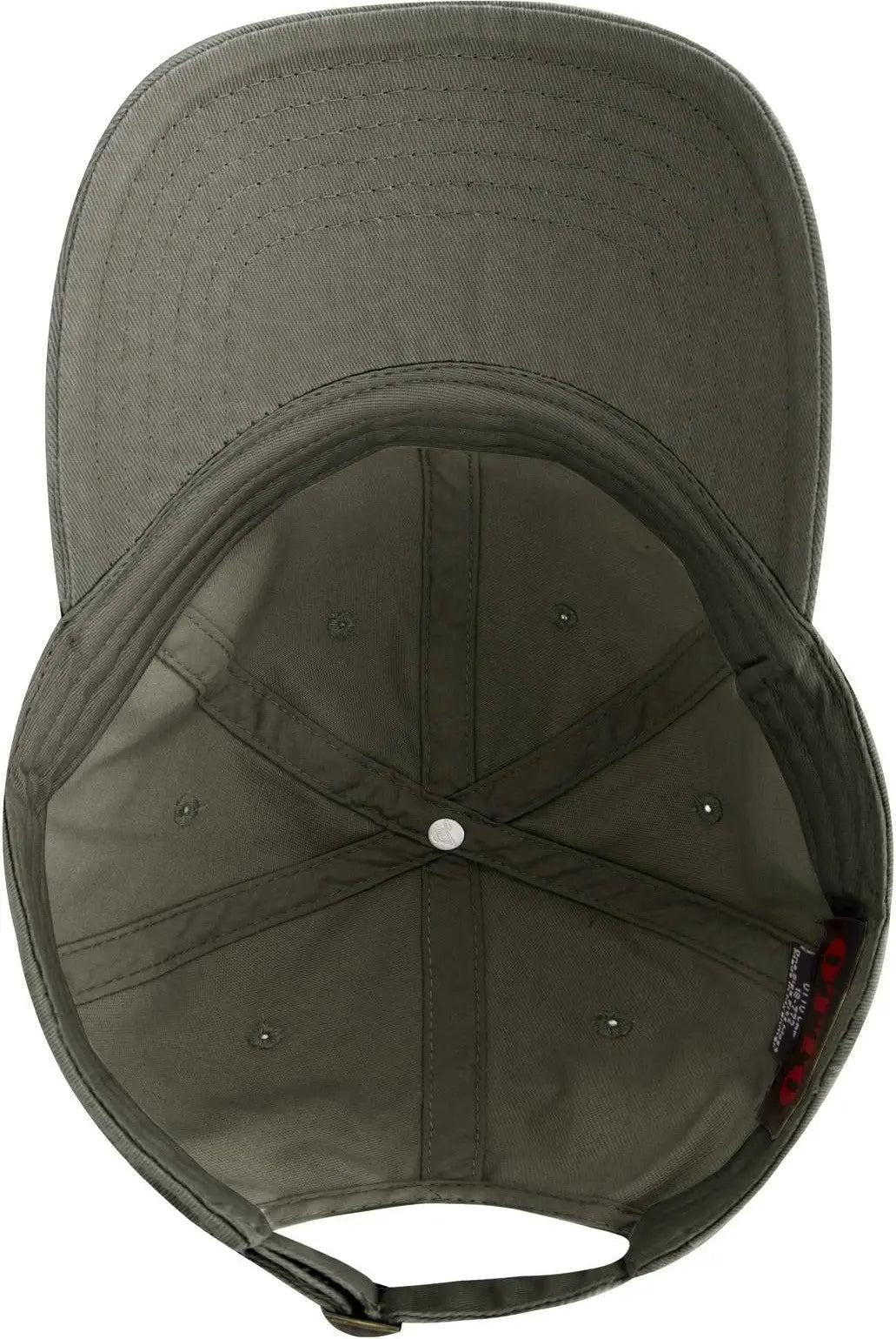 Otto 18-772 6 Panel Low Profile Dad Cap - Ol. Green