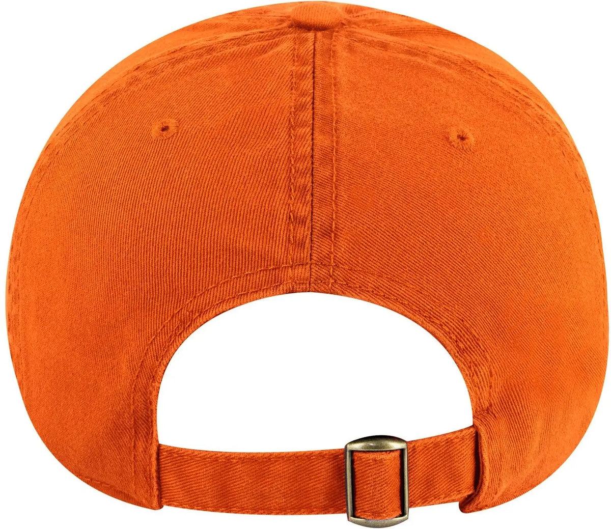 Otto 18-772 6 Panel Low Profile Dad Cap - Orange - 1/2’’ - 7 5/8’’