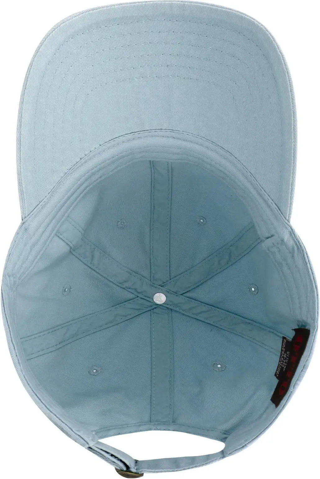 Otto 18-772 6 Panel Low Profile Dad Cap - Powder Blue - 1/2’’ - 7 5/8’’
