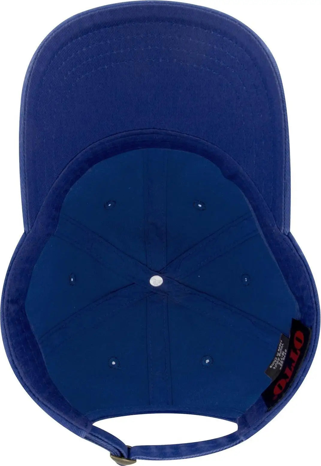 Otto 18-772 6 Panel Low Profile Dad Cap - Royal