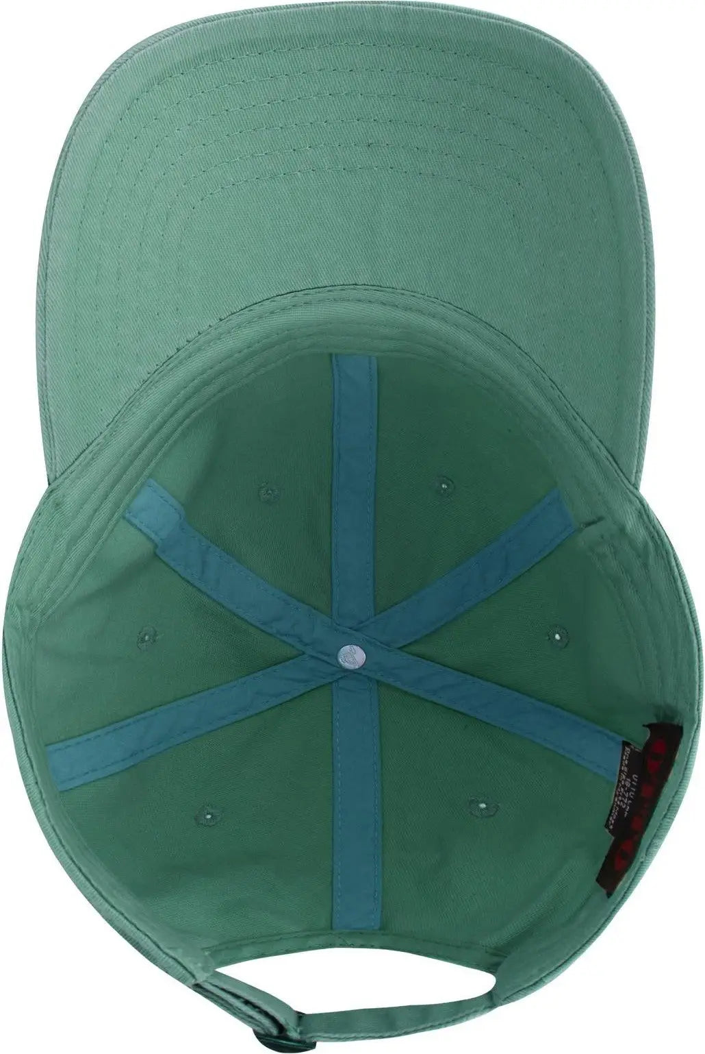 Otto 18-772 6 Panel Low Profile Dad Cap - Turquoise - 1/2’’ - 7 5/8’’