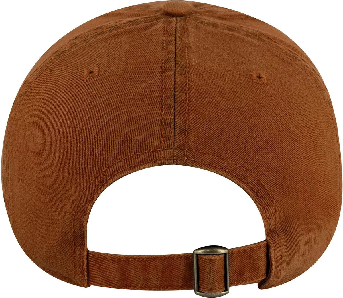 Otto 18-772 6 Panel Low Profile Dad Cap - Tx. Orange - 1/2’’ - 7 5/8’’