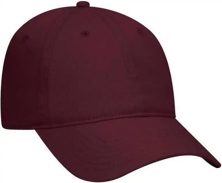 Otto 18 772 Superior Garment Washed Cotton Twill Low Profile Pro Style Cap Maroon / one Size Fits Most