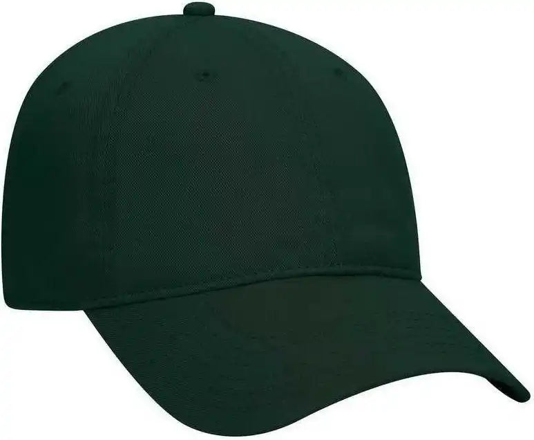Otto 18 772 Superior Garment Washed Cotton Twill Low Profile Pro Style Cap Dark Green Forest / one Size Fits Most