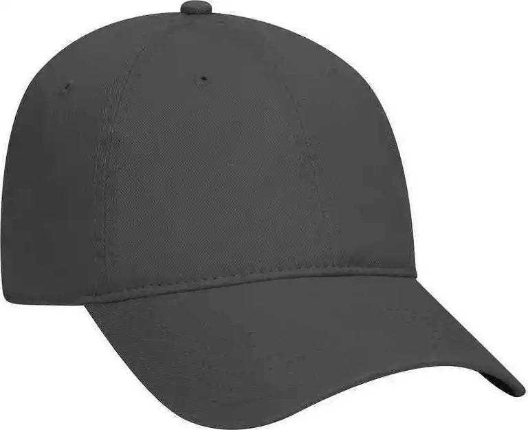 Otto 18-772 Superior Garment Washed Cotton Twill Low Profile Pro Style Cap - Charcoal Gray - Dark / one Size Fits Most