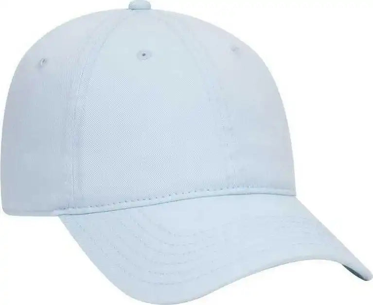 Otto 18-772 Superior Garment Washed Cotton Twill Low Profile Pro Style Cap - Powder Blue - one Size Fits Most