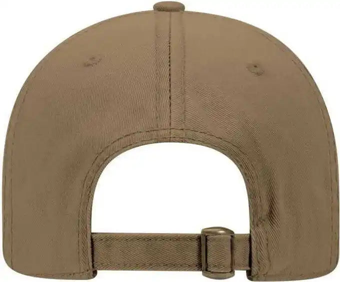 Otto 18-772 Superior Garment Washed Cotton Twill Low Profile Pro Style Cap - Coyote Brown - one Size Fits Most