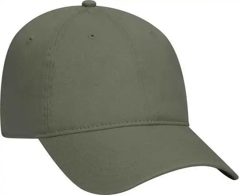 Otto 18-772 Superior Garment Washed Cotton Twill Low Profile Pro Style Cap - Olive Green - one Size Fits Most