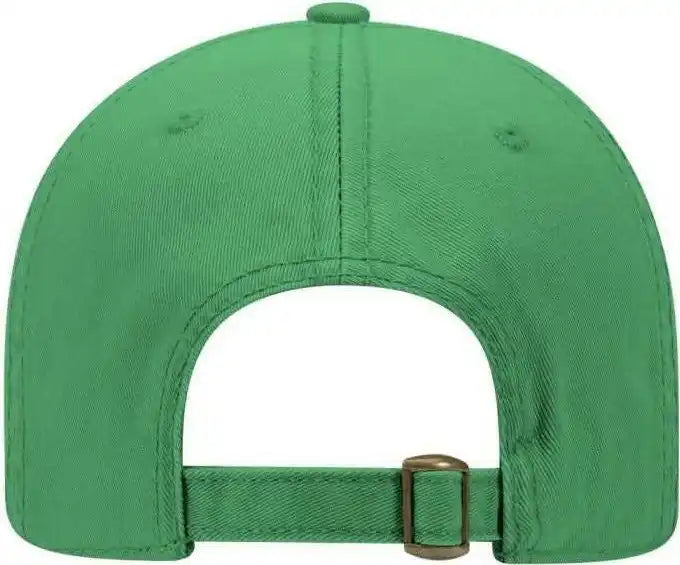 Otto 18-772 Superior Garment Washed Cotton Twill Low Profile Pro Style Cap - Kelly - one Size Fits Most