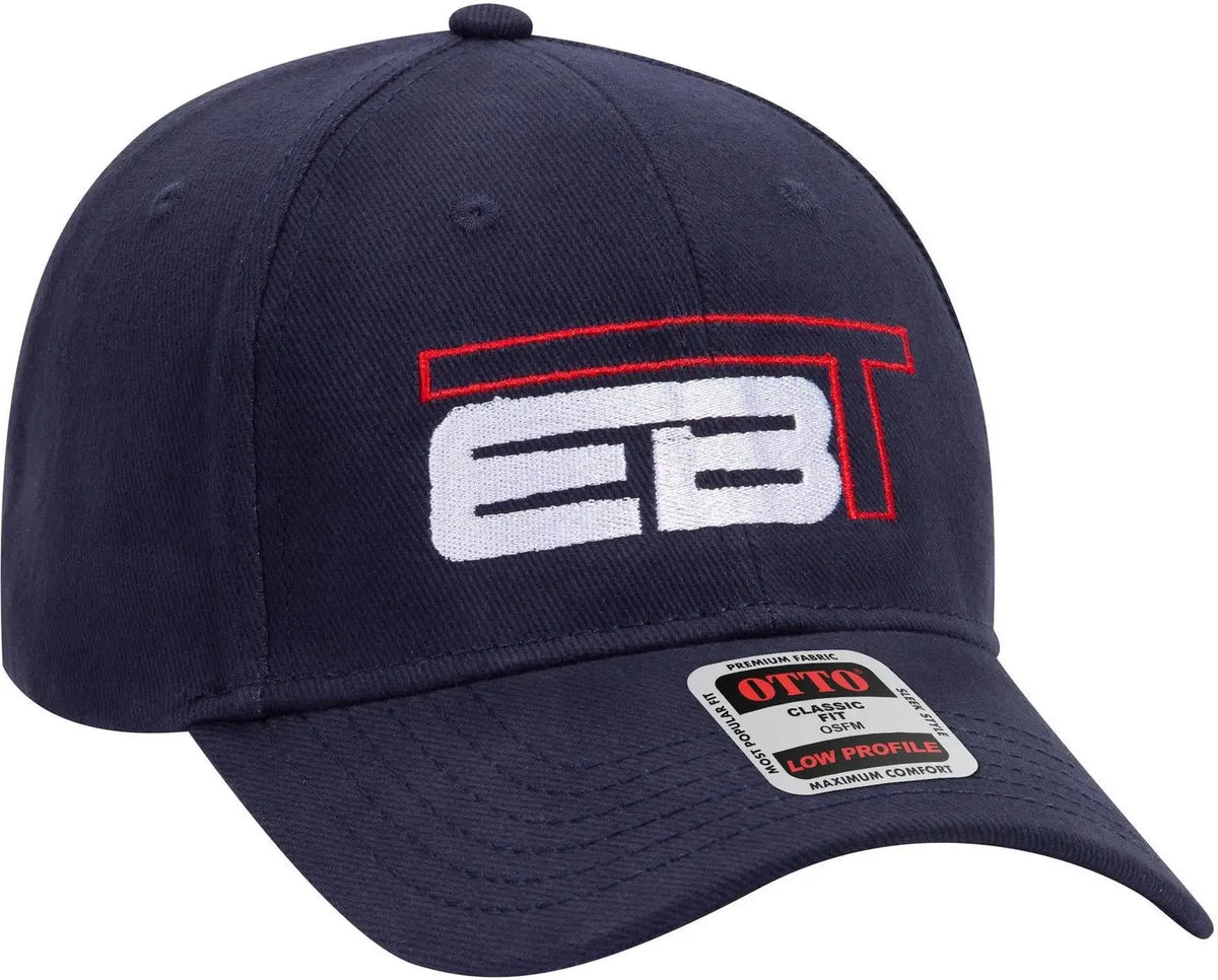 Otto 19-004 6 Panel Low Profile Baseball Cap - Nv Blu - 1/2’’ - 7 5/8’’